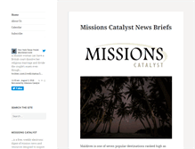 Tablet Screenshot of missionscatalyst.net